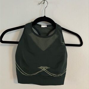 Gymshark Green Athletic Crop Top